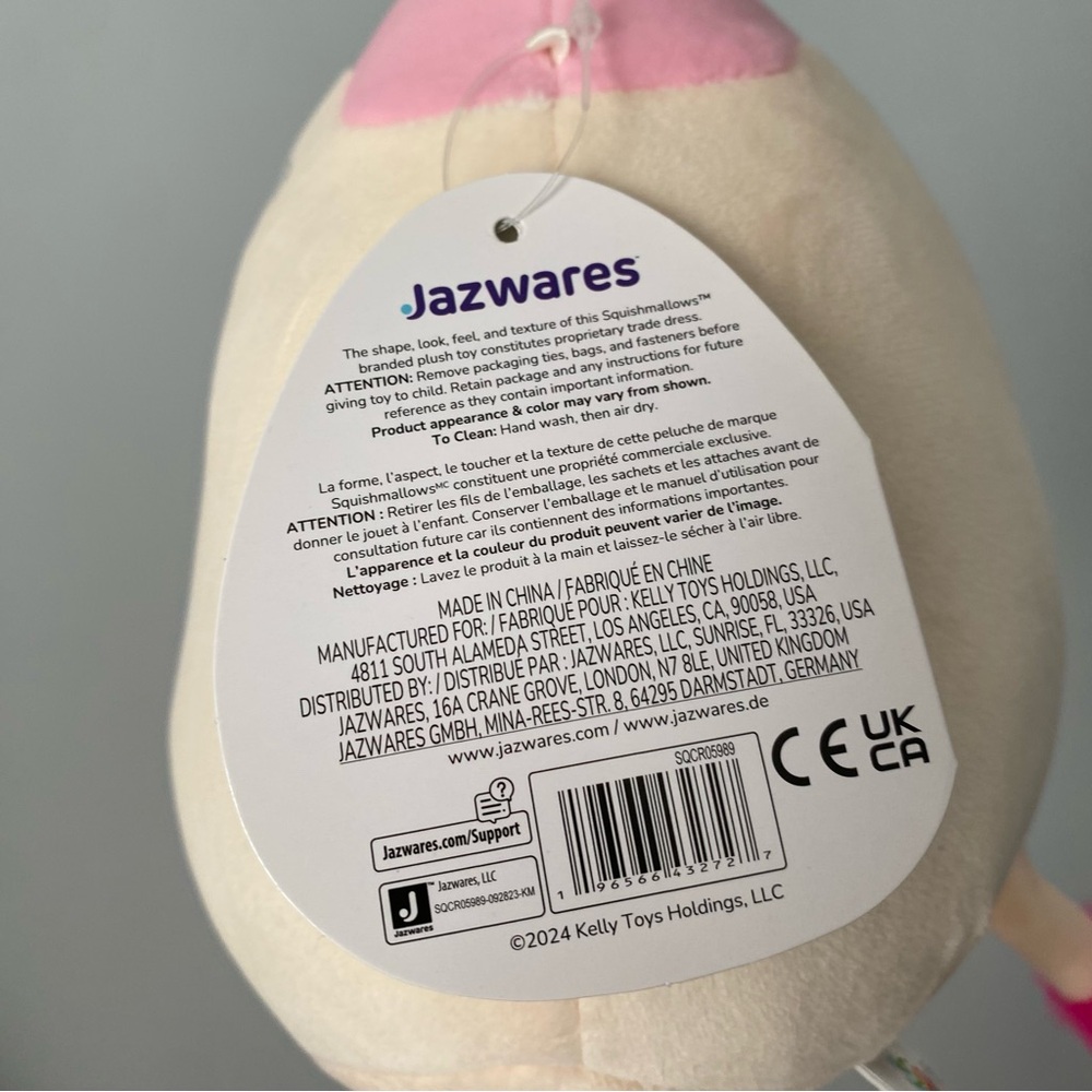 Caedyn the Cow 7” Squishmallows 2024 NWT - Picture 5 of 5